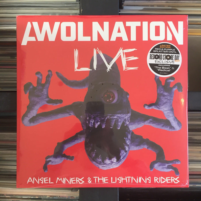 Awolnation - Angel Miners & The Lightning Riders Live From 2020 - Vinyl LP. This is a product listing from Released Records Leeds, specialists in new, rare & preloved vinyl records.