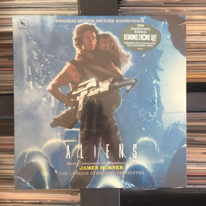 OST James Horner - Aliens - Original Soundtrack (35th Anniversary Edition) - 1 x LP Coloured - RSD 2021. This is a product listing from Released Records Leeds, specialists in new, rare & preloved vinyl records.