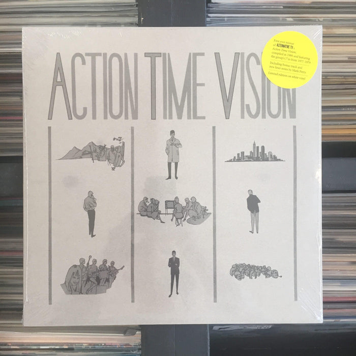 Alternative TV - Action Time - Vinyl LP White Vinyl. This is a product listing from Released Records Leeds, specialists in new, rare & preloved vinyl records.