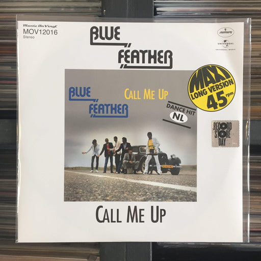 BLUE FEATHER - CALL ME UP//LET'S FUNK TONIGHT - Vinyl LP. This is a product listing from Released Records Leeds, specialists in new, rare & preloved vinyl records.