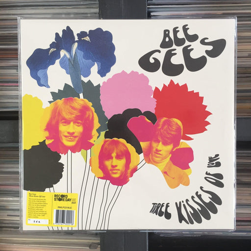 Bee Gees - Three Kisses Of Love - Yellow LP - RSD 2021. This is a product listing from Released Records Leeds, specialists in new, rare & preloved vinyl records.