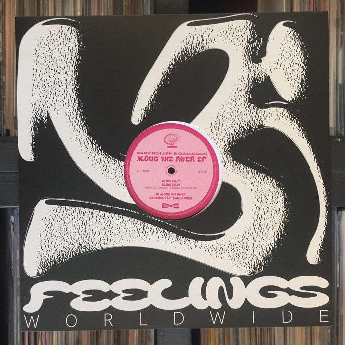 Baby Rollén & Gallegos - Along The River EP - 12" Vinyl. This is a product listing from Released Records Leeds, specialists in new, rare & preloved vinyl records.