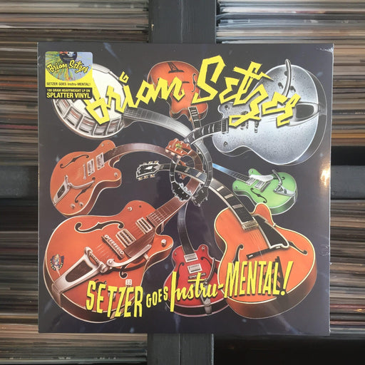 Brian Setzer - Setzer Goes Instru-Mental! - Vinyl LP Splatter Vinyl. This is a product listing from Released Records Leeds, specialists in new, rare & preloved vinyl records.
