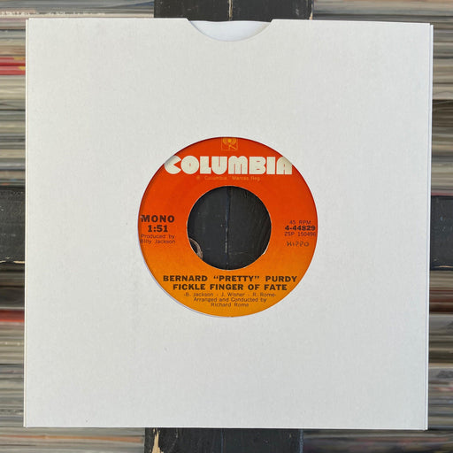 Bernard "Pretty" Purdy - Fickle Finger Of Fate / Genuine John - 7" Vinyl. This is a product listing from Released Records Leeds, specialists in new, rare & preloved vinyl records.