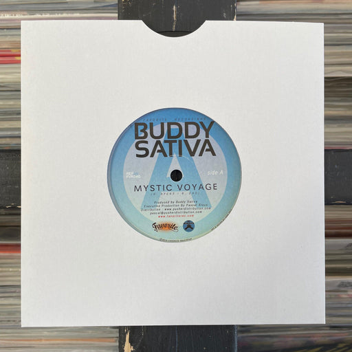 Buddy Sativa - Mystic Voyage - 7" Vinyl. This is a product listing from Released Records Leeds, specialists in new, rare & preloved vinyl records.