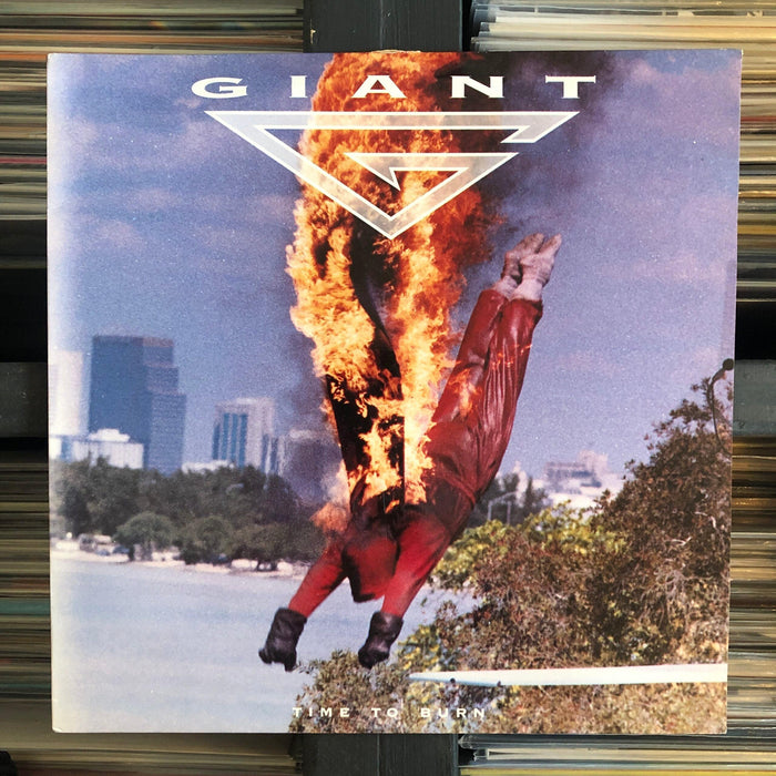 Giant - Time To Burn - Vinyl LP. This is a product listing from Released Records Leeds, specialists in new, rare & preloved vinyl records.