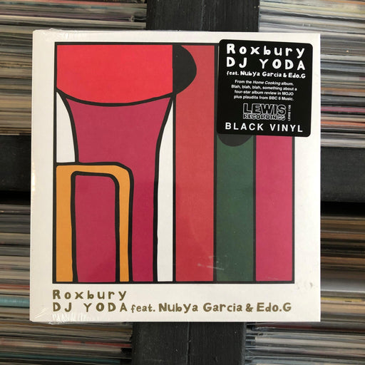 DJ YODA FEAT NUBYA GARCIA AND EDO. G - ROXBURY. This is a product listing from Released Records Leeds, specialists in new, rare & preloved vinyl records.