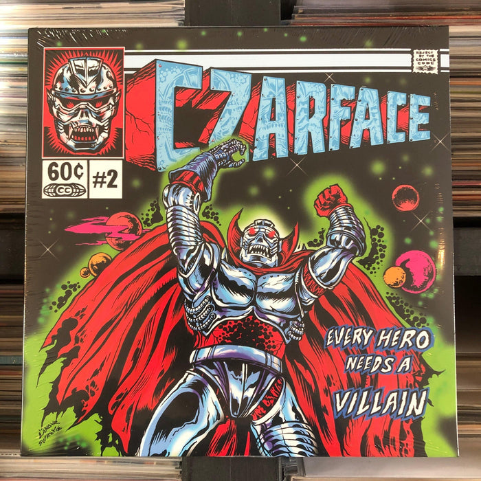 CZARFACE - EVERY HERO NEEDS A VILLAIN - 2 x Vinyl LP. This is a product listing from Released Records Leeds, specialists in new, rare & preloved vinyl records.