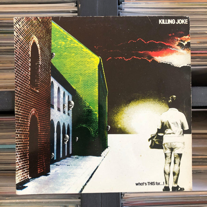 Killing Joke - What's This For...! LP 2nd Hand. This is a product listing from Released Records Leeds, specialists in new, rare & preloved vinyl records.