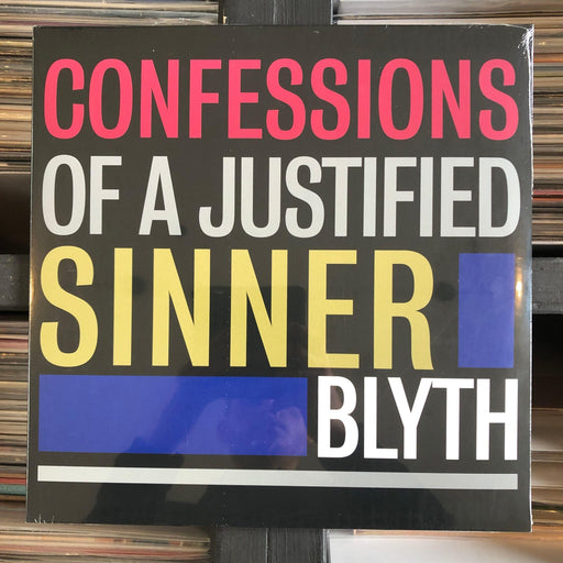 BLYTH - Confessions of a Justified Sinner. This is a product listing from Released Records Leeds, specialists in new, rare & preloved vinyl records.