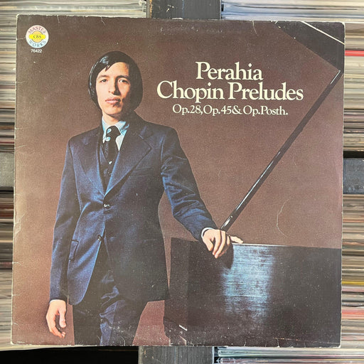 Murray Perahia - The Chopin Preludes (Complete) - Vinyl LP 04.08.23. This is a product listing from Released Records Leeds, specialists in new, rare & preloved vinyl records.
