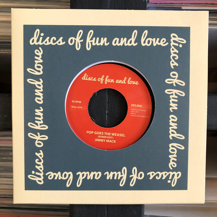Jimmy Mack - Pop Goes The Weasel - 7". This is a product listing from Released Records Leeds, specialists in new, rare & preloved vinyl records.