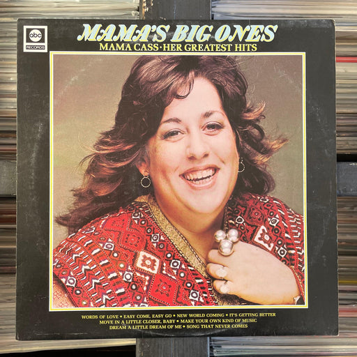 Mama Cass - Mama's Big Ones - Vinyl LP 04.08.23. This is a product listing from Released Records Leeds, specialists in new, rare & preloved vinyl records.