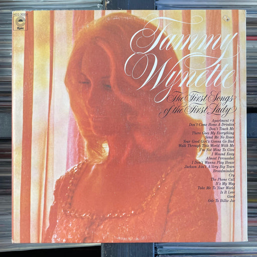 Tammy Wynette - The First Songs Of The First Lady - Vinyl LP 04.08.23. This is a product listing from Released Records Leeds, specialists in new, rare & preloved vinyl records.