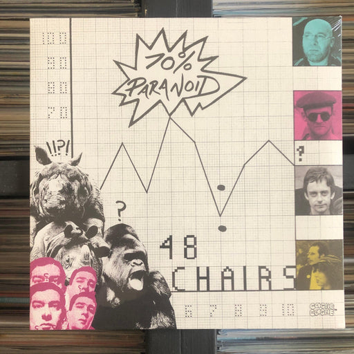 48 CHAIRS - 70% PARANOID - Vinyl LP. This is a product listing from Released Records Leeds, specialists in new, rare & preloved vinyl records.