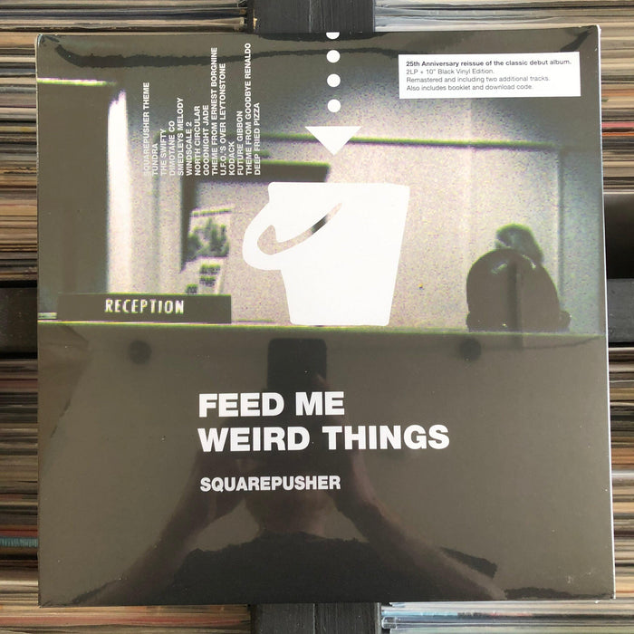 SQUAREPUSHER - FEED ME WEIRD THINGS - Vinyl LP. This is a product listing from Released Records Leeds, specialists in new, rare & preloved vinyl records.