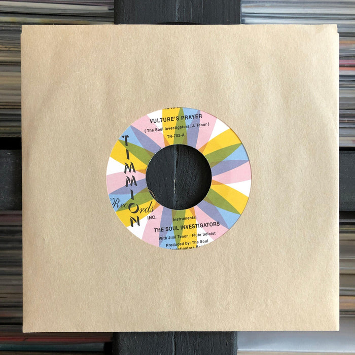 The Soul Investigators - Vulture's Prayer - 7" Vinyl. This is a product listing from Released Records Leeds, specialists in new, rare & preloved vinyl records.