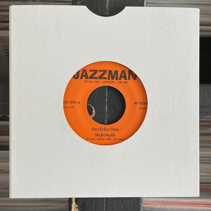 Dee Felice Trio / Los Brasilios - Nightingale / Brasilian Beat - 7" Vinyl 30.08.23. This is a product listing from Released Records Leeds, specialists in new, rare & preloved vinyl records.