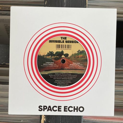 The Invisible Session - Africa Calling - 7" Vinyl 30.08.23. This is a product listing from Released Records Leeds, specialists in new, rare & preloved vinyl records.