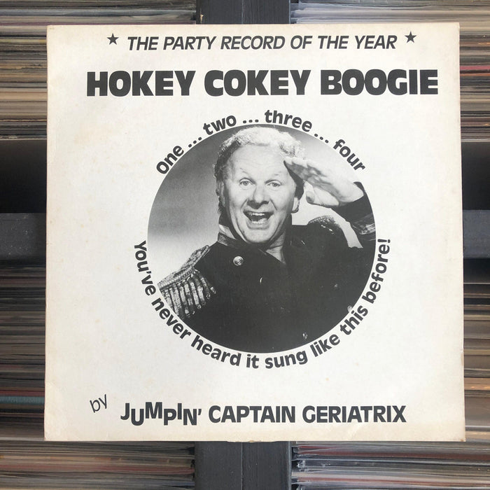 Jumpin Captain Geriatrix - Hokey Cokey Boogie - 12" Vinyl. This is a product listing from Released Records Leeds, specialists in new, rare & preloved vinyl records.
