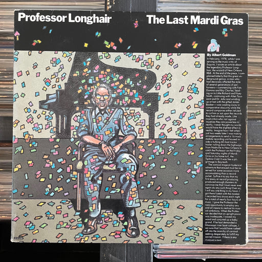 Professor Longhair - The Last Mardi Gras - 2 x Vinyl LP 15.09.23. This is a product listing from Released Records Leeds, specialists in new, rare & preloved vinyl records.
