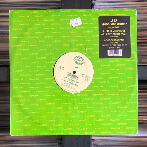 JD - Good Vibrations - 12" Vinyl. This is a product listing from Released Records Leeds, specialists in new, rare & preloved vinyl records.