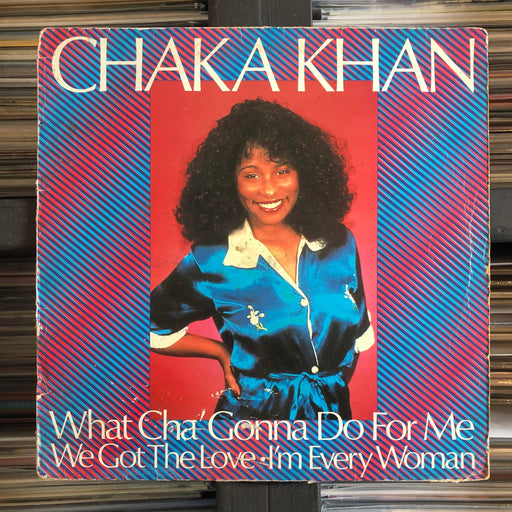 Chaka Khan - What Cha' Gonna Do For Me - 12" Vinyl. This is a product listing from Released Records Leeds, specialists in new, rare & preloved vinyl records.