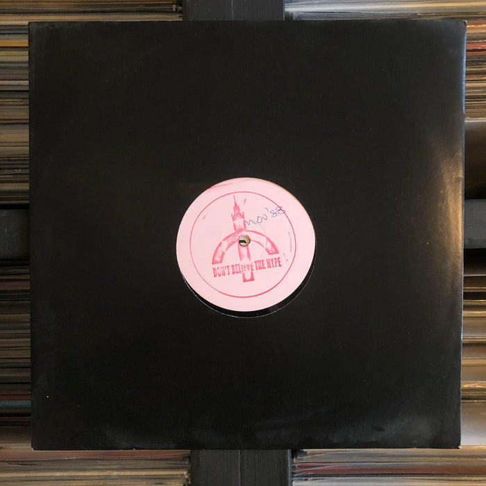 Mista E - Don't Believe The Hype - 12" Vinyl. This is a product listing from Released Records Leeds, specialists in new, rare & preloved vinyl records.