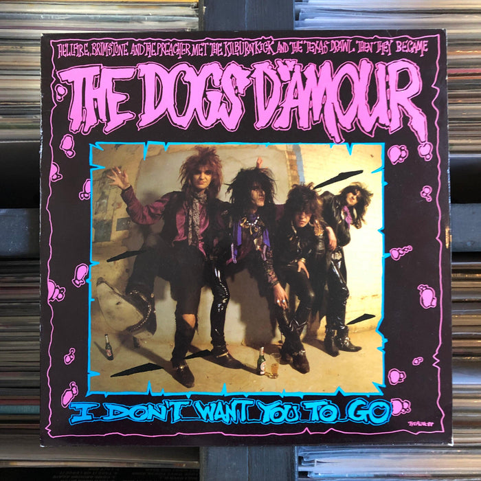 The Dogs D'Amour - I Don't Want You To Go - 12" Vinyl. This is a product listing from Released Records Leeds, specialists in new, rare & preloved vinyl records.