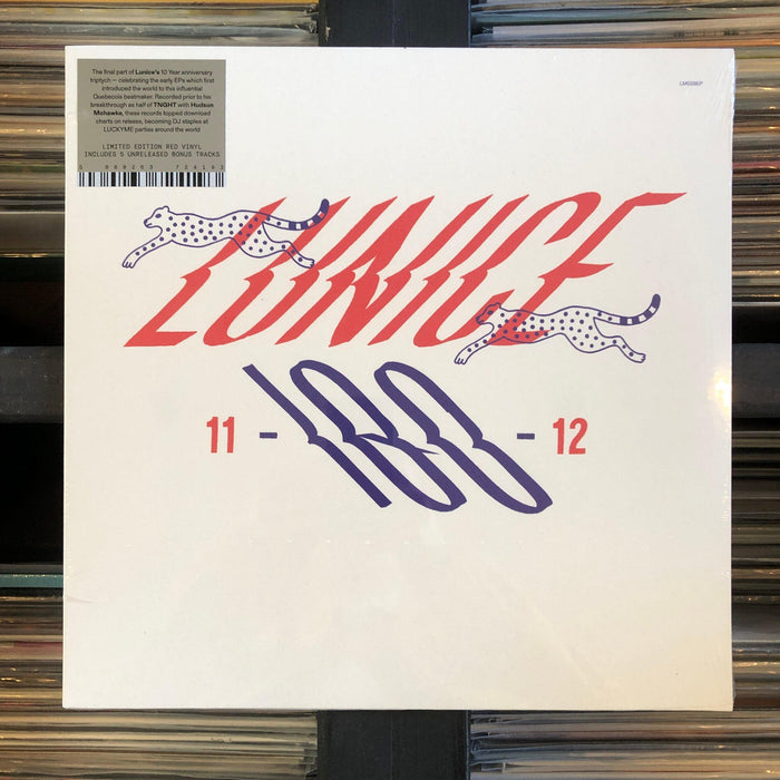 Lunice - 180 - 12" Vinyl. This is a product listing from Released Records Leeds, specialists in new, rare & preloved vinyl records.