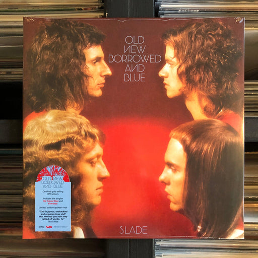 Slade - Old New Borrowed and Blue - Vinyl LP. This is a product listing from Released Records Leeds, specialists in new, rare & preloved vinyl records.