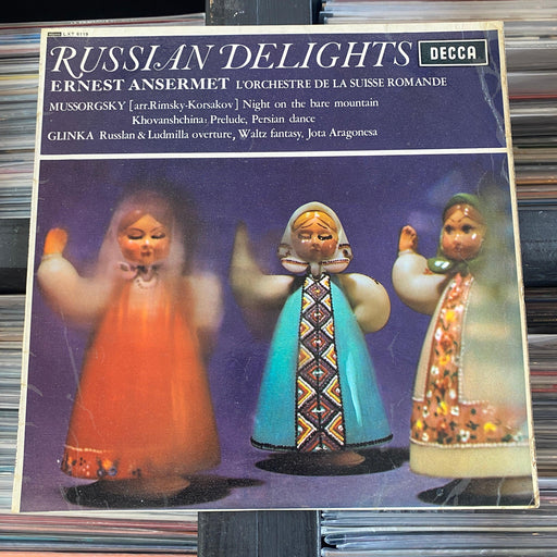 Ernest Ansermet, L'Orchestre De La Suisse Romande, Mussorgsky, Glinka – Russian Delights - LP Vinyl - Released Records
