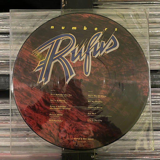 Rufus - Numbers (Picture Disc / Promo) - Vinyl LP 08.11.23