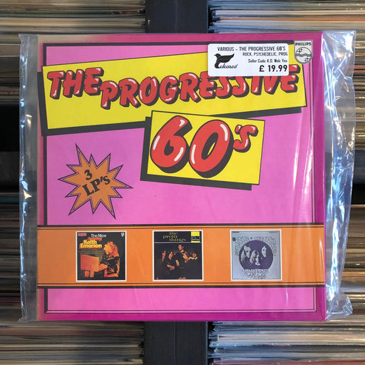 Various - The Progressive 60's - 3 x Vinyl LP Boxset - 2nd Hand. This is a product listing from Released Records Leeds, specialists in new, rare & preloved vinyl records.