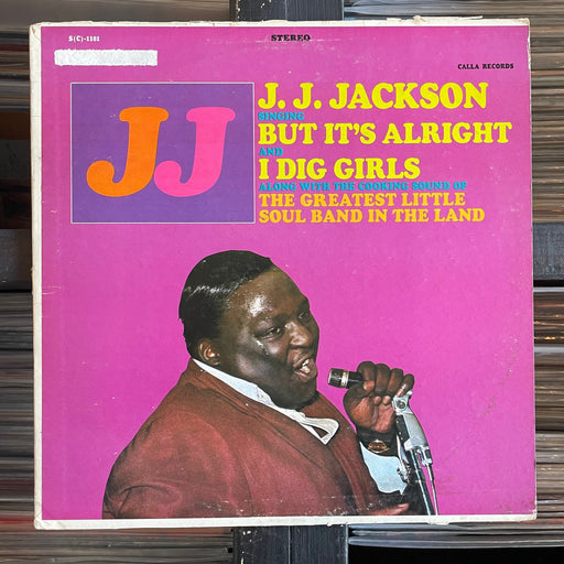 J.J. Jackson With The Greatest Little Soul Band In The Land - But It's Alright - Vinyl LP 09.11.23