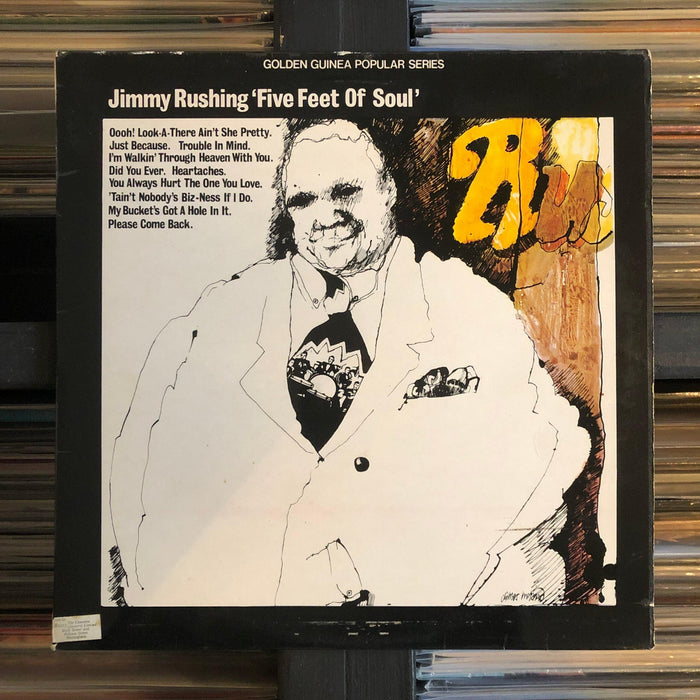 Jimmy Rushing - Five Feet Of Soul - Vinyl LP. This is a product listing from Released Records Leeds, specialists in new, rare & preloved vinyl records.