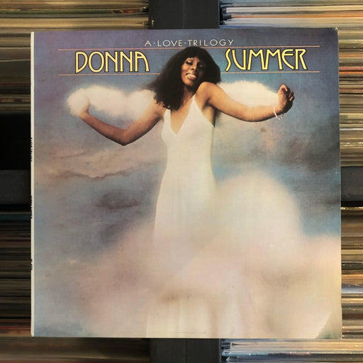 Donna Summer - A Love Trilogy - Vinyl LP. This is a product listing from Released Records Leeds, specialists in new, rare & preloved vinyl records.