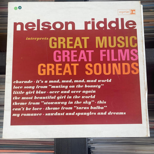 Nelson Riddle - Interprets Great Music Great Films Great Sounds - LP Vinyl - Released Records