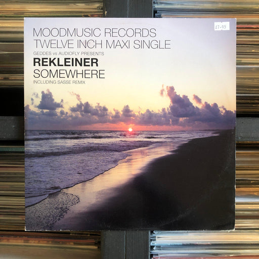 Geddes vs Audiofly Presents Rekleiner - Somewhere - 12" Vinyl. This is a product listing from Released Records Leeds, specialists in new, rare & preloved vinyl records.