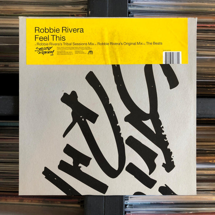 Robbie Rivera - Feel This - 12" Vinyl. This is a product listing from Released Records Leeds, specialists in new, rare & preloved vinyl records.