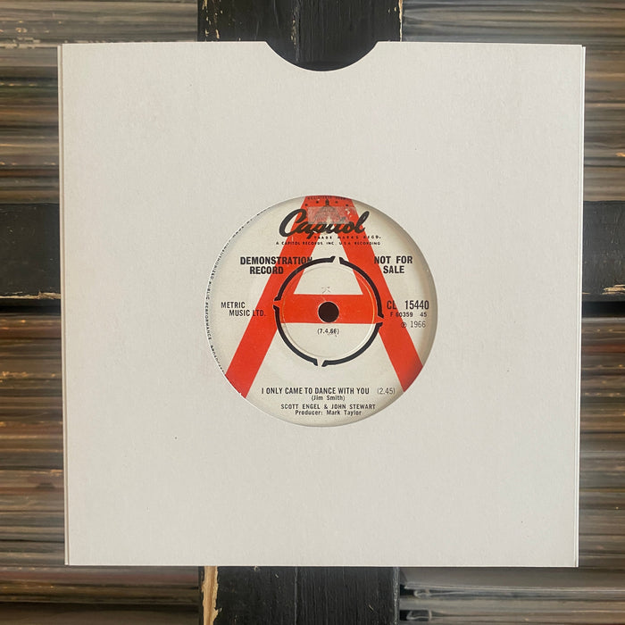 Scott Engel & John Stewart - I Only Came To Dance With You - 7" Vinyl (Promo) - 21.12.23