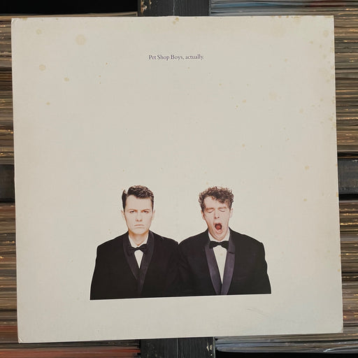 Pet Shop Boys - Actually - Vinyl LP 22.11.23