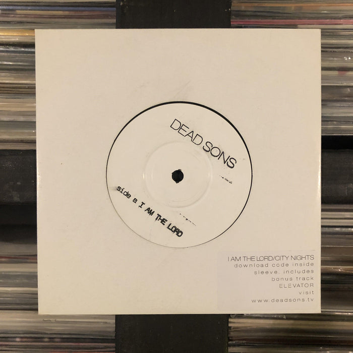Dead Sons - I Am The Lord / City Nights - 7". This is a product listing from Released Records Leeds, specialists in new, rare & preloved vinyl records.