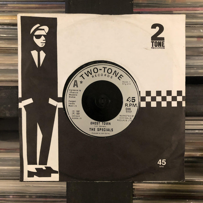 The Specials - Ghost Town - 7". This is a product listing from Released Records Leeds, specialists in new, rare & preloved vinyl records.