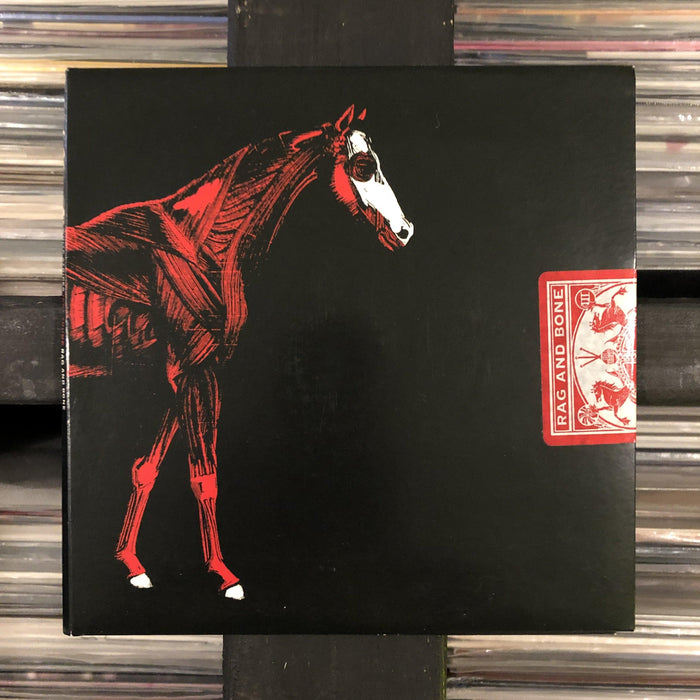 The White Stripes - Rag And Bone - 7" (Red, etched). This is a product listing from Released Records Leeds, specialists in new, rare & preloved vinyl records.