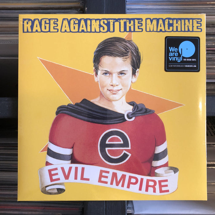 Rage Against The Machinev - Evil Empire - Vinyl LP. This is a product listing from Released Records Leeds, specialists in new, rare & preloved vinyl records.
