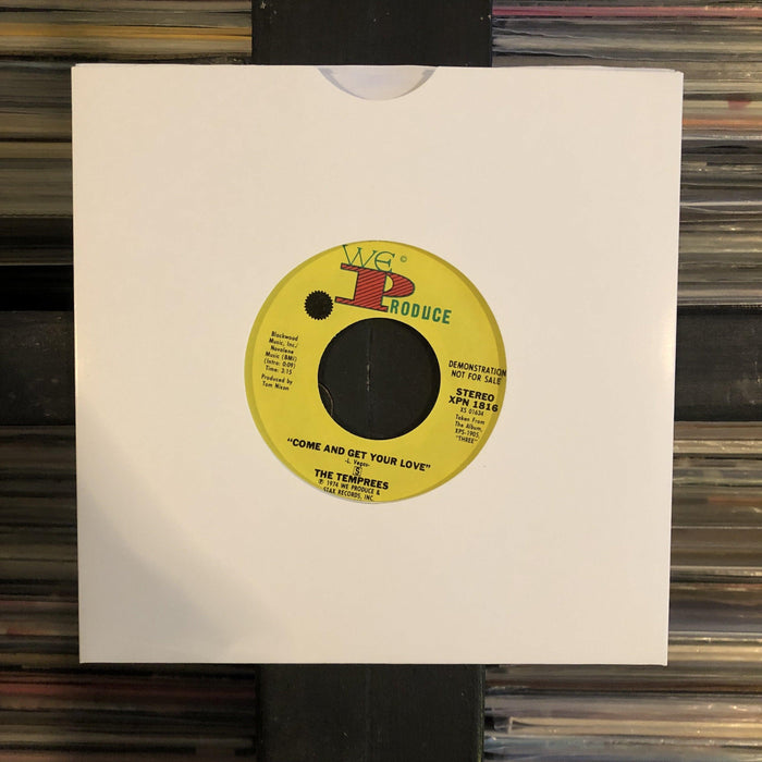 The Temprees - Come And Get Your Love / I'll Live Her Life - 7" Vinyl. This is a product listing from Released Records Leeds, specialists in new, rare & preloved vinyl records.