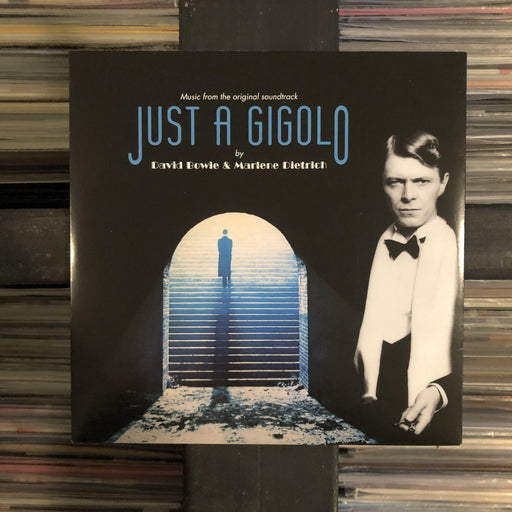 David Bowie & Marlene Dietrich – Music From The Original Soundtrack Just A Gigolo - 7" Vinyl. This is a product listing from Released Records Leeds, specialists in new, rare & preloved vinyl records.