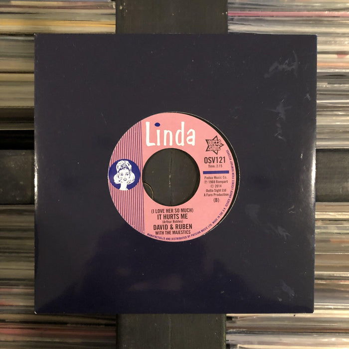 The Majestics- (I Love Her So Much) It Hurts Me - 7" Vinyl. This is a product listing from Released Records Leeds, specialists in new, rare & preloved vinyl records.