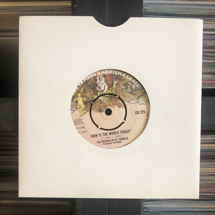 The Friends Of St Francis - The Man Who Turned On The World - 7" Vinyl. This is a product listing from Released Records Leeds, specialists in new, rare & preloved vinyl records.